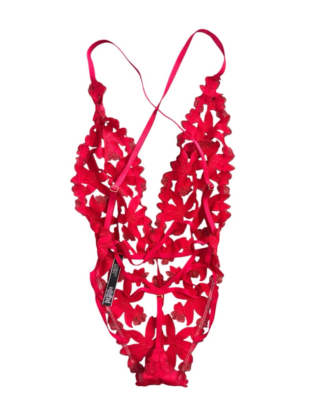 Victoria’s Secret Floral Lace Teddy - Picture 3 of 4